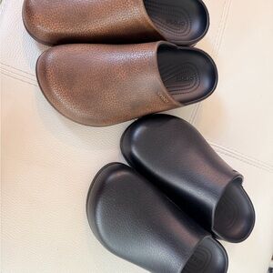 CROCS Black Mules & Clogs